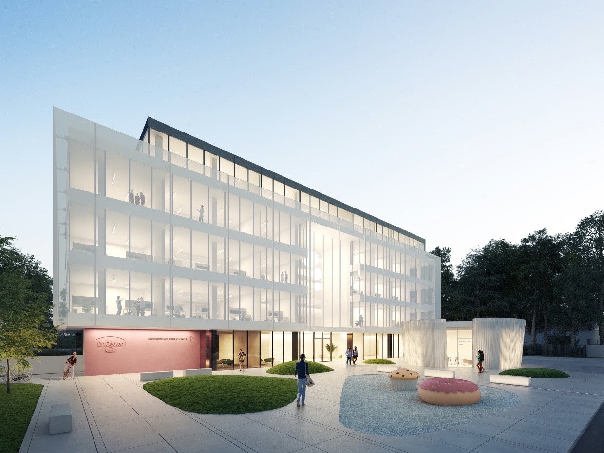 KL art design - III nagroda w konkursie - biurowiec DR Oetker