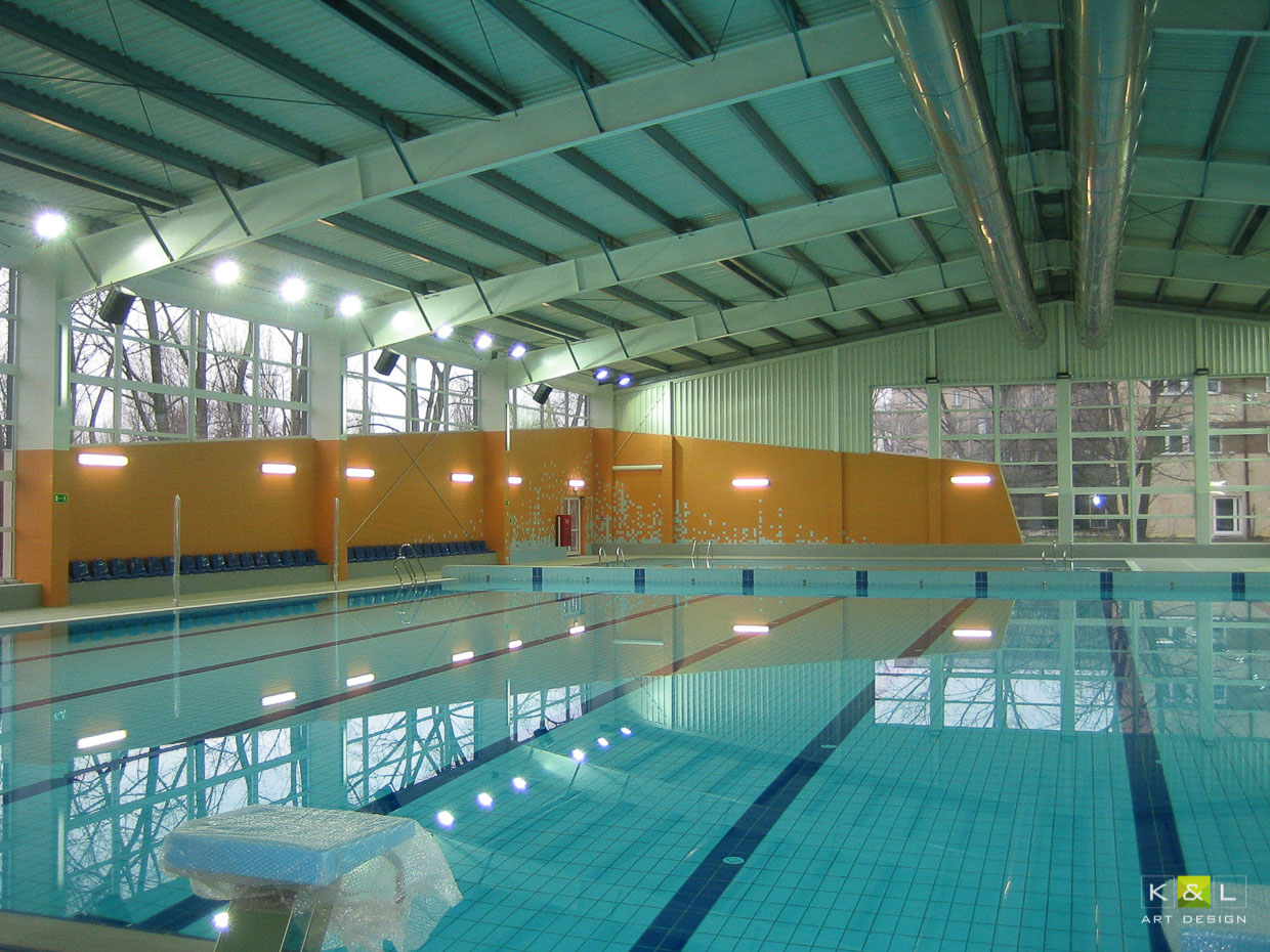 KL art design Centrum Sportu i Rekreacji Uniwersytetu Warszawskiego